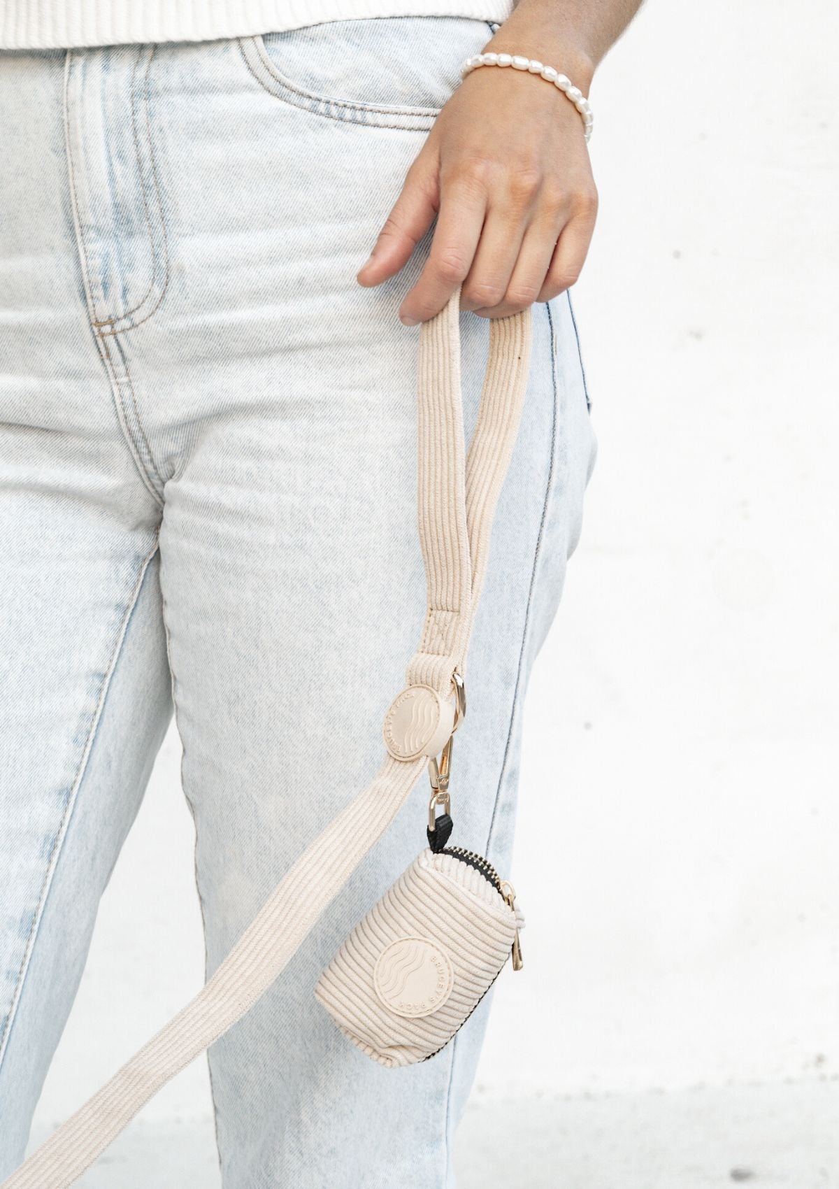 Bella Waste Bag - Beige
