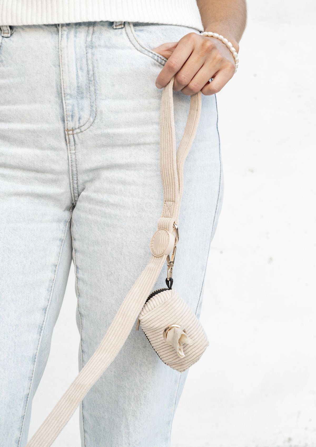 Bella Waste Bag - Beige