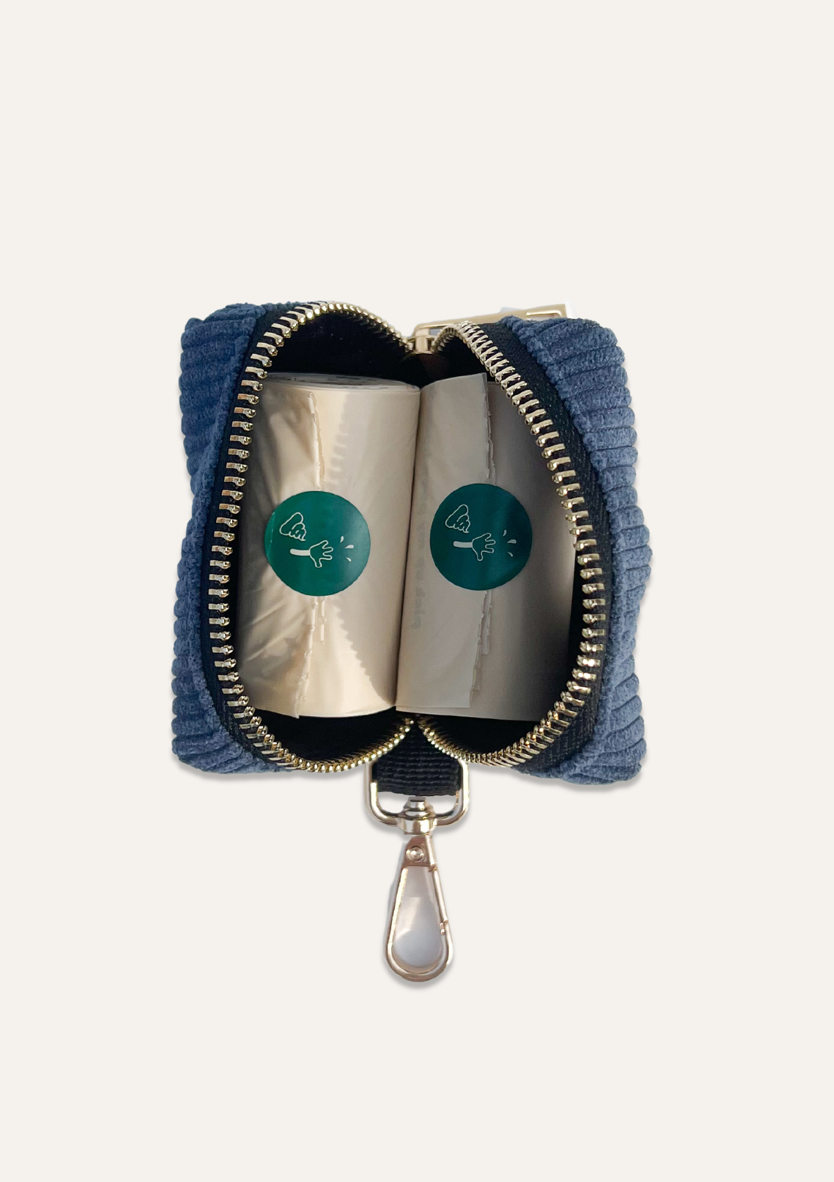 Bella Waste Bag - Dark Blue