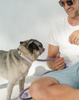 Bella Cord Collar: Lavender