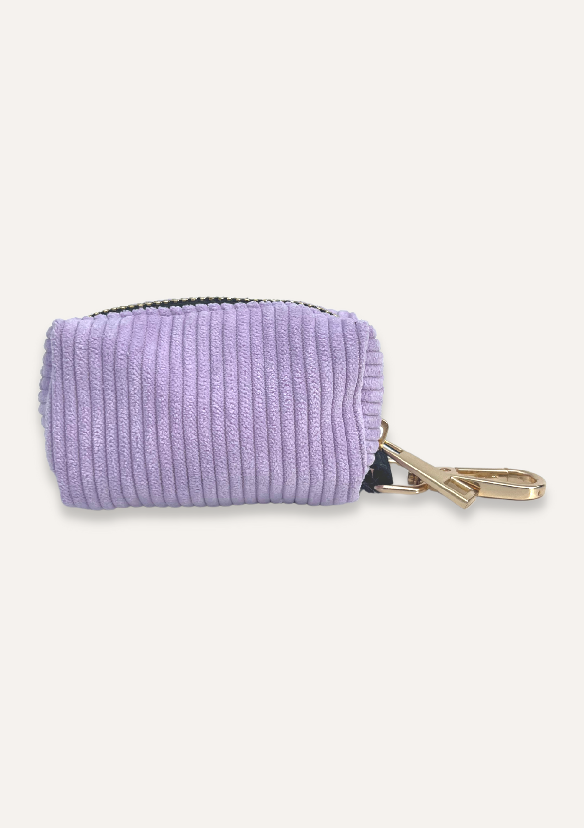 Bella Corduroy Poop Bag Holder - Lavender